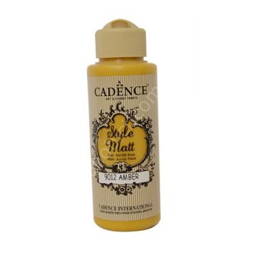 Cadence S9012 Amber Mat 120 ml Akrilik Boya