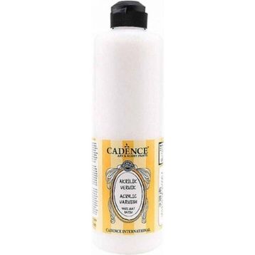 Cadence Satin 500 ml Su Bazlı Yarı Mat Vernik