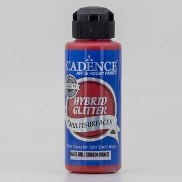 Cadence Simli HSG-053 Crimson Kırmızı 120 ml Multisurface Akrilik Boya