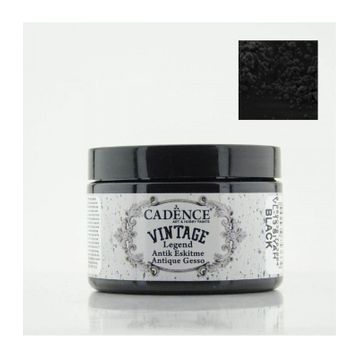 Cadence Siyah Vintage Legend 150ml Eskitme Boya