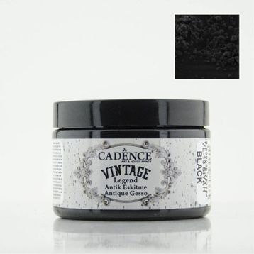 Cadence Siyah Vintage Legend 150ml Eskitme Boya