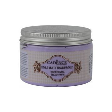 Cadence SR09 Mat Lavanta Shabby Chic Rölyef Pasta