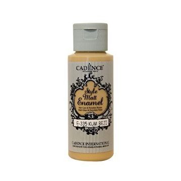Cadence Style 59Ml. E-335 Kum Beji Matt Enamel Cam Boyası