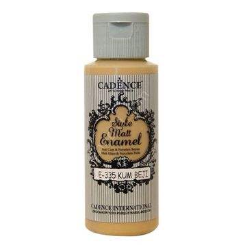 Cadence Style 59Ml. E-335 Kum Beji Matt Enamel Cam Boyası