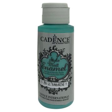Cadence Style 59Ml. E-356 Ultramarine Yeşil Matt Enamel Cam Boyası