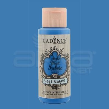Cadence Style Matt Fabric 59 ml F631 Royal Mavi Kumaş Boyası