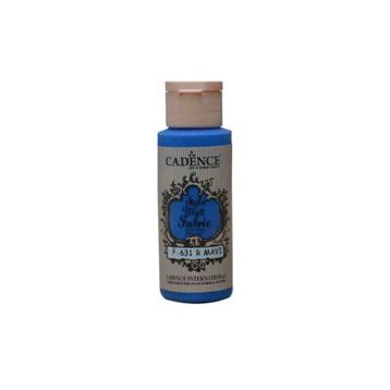 Cadence Style Matt Fabric 59 ml F631 Royal Mavi Kumaş Boyası