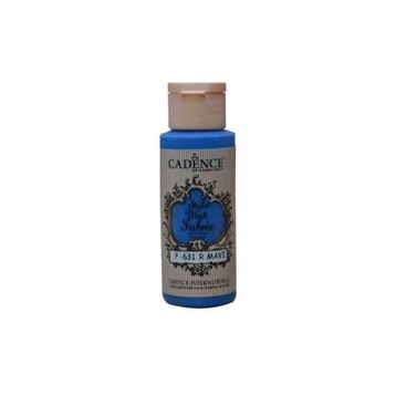 Cadence Style Matt Fabric 59 ml F631 Royal Mavi Kumaş Boyası