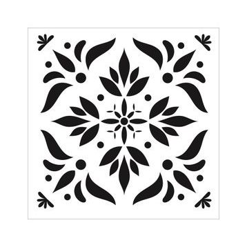 Cadence TCS-022 30x30 cm Stencil Şablon