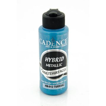 Cadence Turkuaz 120ml Metalik Boya