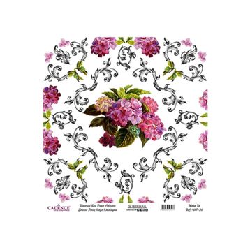 Cadence UC019 30x30 Çiçek Serisi Pirinç Dekopaj