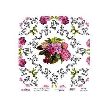 Cadence UC019 30x30 Çiçek Serisi Pirinç Dekopaj