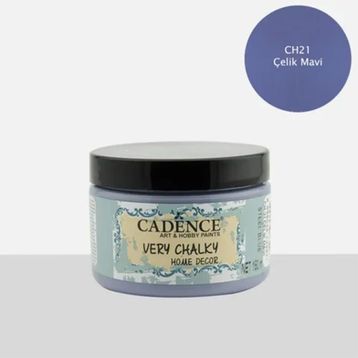 Cadence Very Chalky 150 ml Çelik Mavi Akrilik Boya