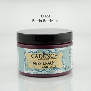 Cadence Very Chalky 150 ml Crimson Akrilik Boya