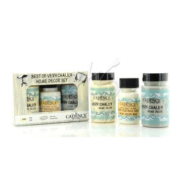 Cadence Very Chalky Home Dekor Set 3 Akrilik Boya