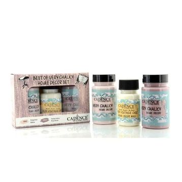 Cadence Very Chalky Home Dekor Set 6 Akrilik Boya