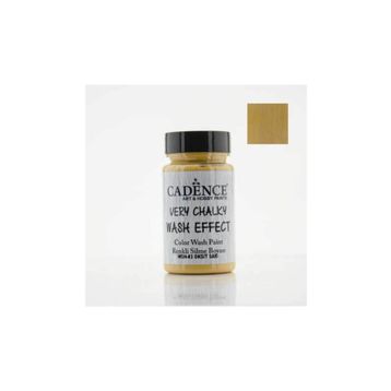 Cadence Very Chalky Wash Efekt Boya 90ml Hardal