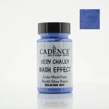 Cadence Very Chalky Wash Efekt Boya 90ml Mavi