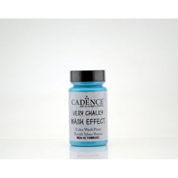 Cadence Very Chalky Wash Efekt Boya 90ml Turkuaz Koyu Turkuaz