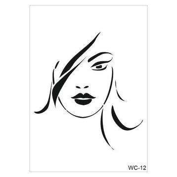 Cadence WC-12 21x30 cm Stencil Şablon