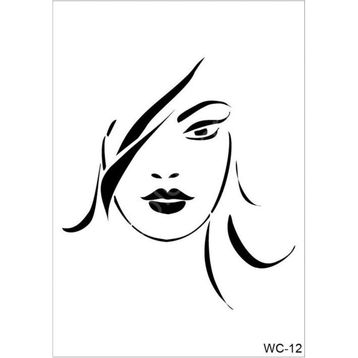 Cadence WC12 Woman Collection A4 Stencil Şablonu