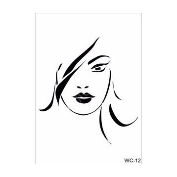 Cadence WC12 Woman Collection A4 Stencil Şablonu