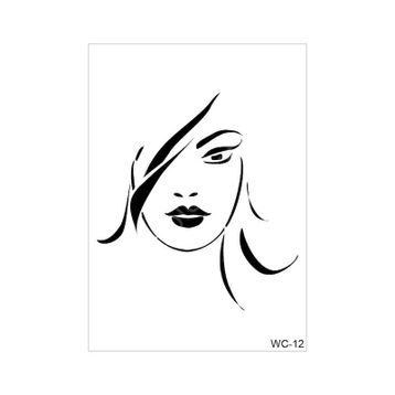 Cadence WC12 Woman Collection A4 Stencil Şablonu