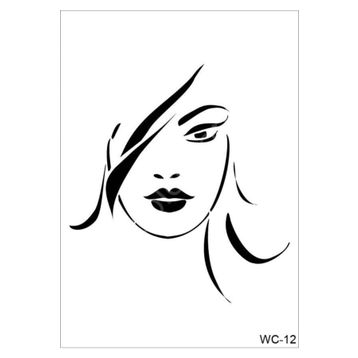 Cadence WC12 Woman Collection A4 Stencil Şablonu