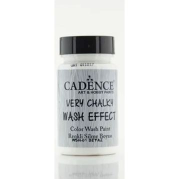 Cadence WSH01 Beyaz Very Chalky Wash Effect