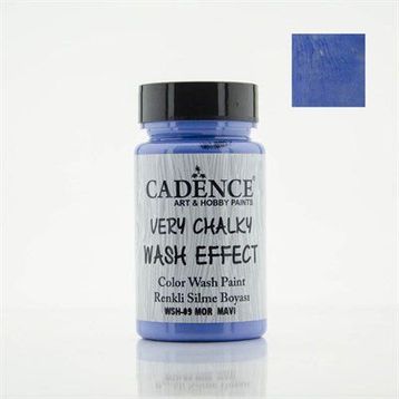 Cadence WSH09 Mor Mavi Very Chalky Wash Effect