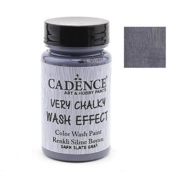 Cadence WSH11 Koyu Arduvaz Gri 90 ML Wash Efekt Renkli Silme Boya