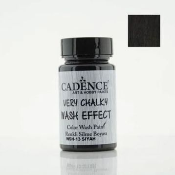 Cadence WSH13 Siyah Very Chalky Wash Effect