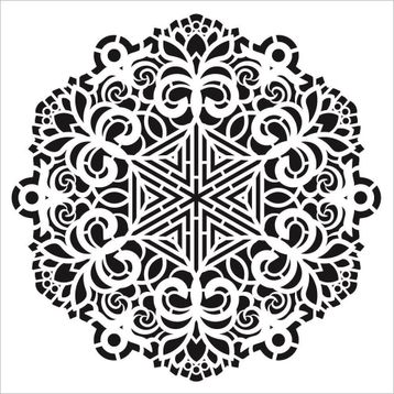 Cadence YDS-008 35x35 Dantel Stencil