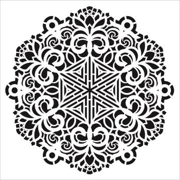 Cadence YDS-008 35x35 Dantel Stencil