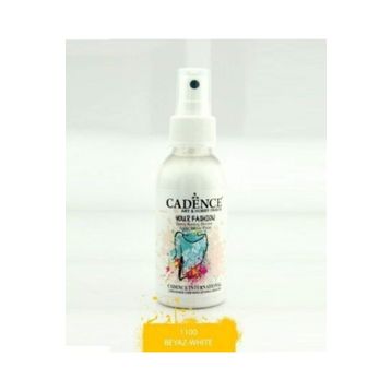 Cadence Your Fashion 100 ml 1100 Beyaz Sprey Kumaş Boyası