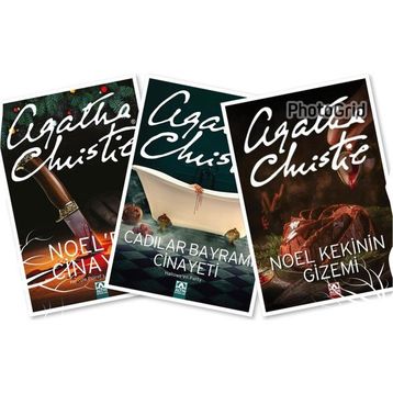 Cadılar Bayramı Cinayeti - Noel Kekinin Gizemi - Noel'de Cinayet - 3 Kitap - Agatha Christie