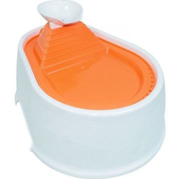 Cadopet 23x30x11 cm 220 V 3 W Pembe Kedi Köpek Su Pınarı Şelale