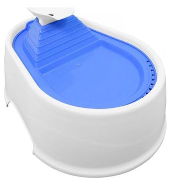 Cadopet 23x30x11 cm 220 V 3 W Pembe Kedi Köpek Su Pınarı Şelale