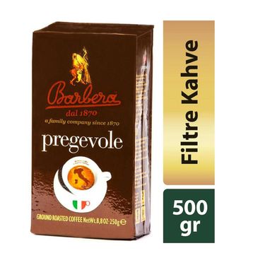 Caffe Barbera Pregevole 500 gr Filtre Kahve