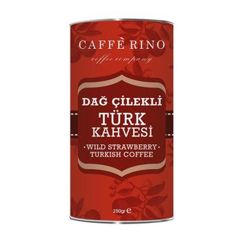 Caffe Rino 250 gr Dağ Çilekli Türk Kahvesi