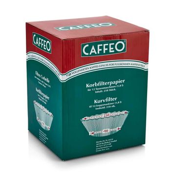 Caffeo 250'li 250/90 Basket Filtre Kahve Kağıdı