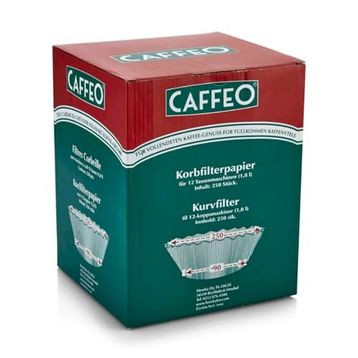 Caffeo 250'li 250/90 Basket Filtre Kahve Kağıdı