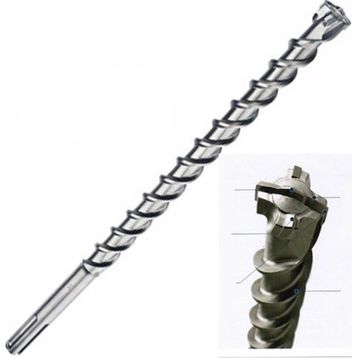Çağ 26x1000 mm 4 Elmaslı Sds Max Matkap Ucu