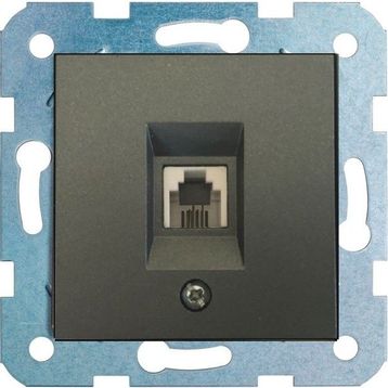 Çağatay Elektrik Ovivo Füme Telefon Prizi Nummeris Mekanizma