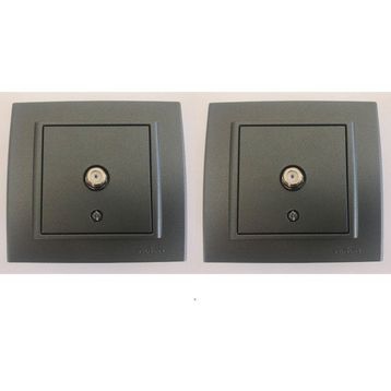 Çağatay Elektrik Ovivo Mina Füme Tv Prizi F Konnektör