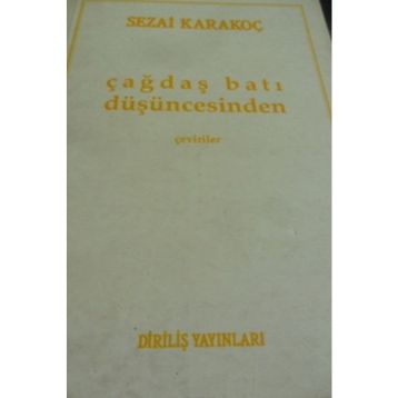 Çağdaş Batı Düşüncesinden Çeviriler - Sezai Karakoç