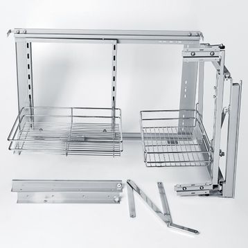 Çağdaş CKS01 Sağ Mutfak Kapağa Bağlantılı Tandem Frenli Dolap İçi Kör Köşe