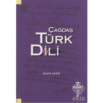 Çağdaş Türk Dili - Süer Eker