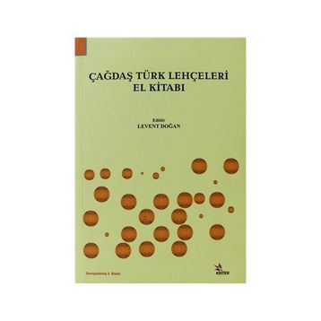 ÇAĞDAŞ TÜRK LEHÇELERİ - LEVENT DOĞAN