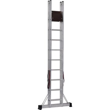 Çağsan 8+1 Basamaklı A Tipi Platformlu Alüminyum Merdiven